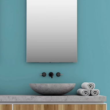 Peinture murs et plafonds Cuisine et bains satin vert émeraude Tollens 2 L