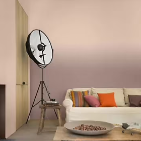 Peinture murs et boiseries Couture de Dulux Valentine satin velours feutre taupe 2L
