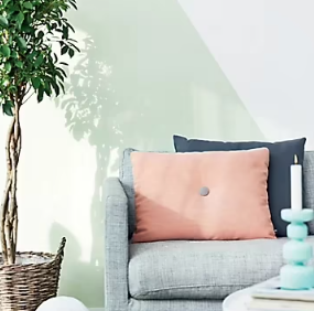 Peinture Crème De Couleur Dulux Valentine satin tendrement vert 2,5L