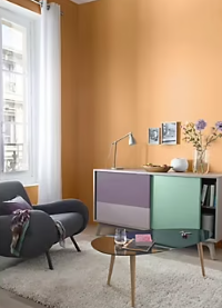 Peinture résistante murs, boiseries et métal GoodHome jaune Gran Via mat 0,75L