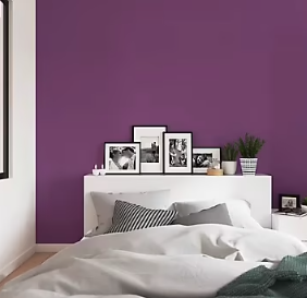 Peinture résistante murs, boiseries et métal GoodHome violet Shizuoka mat 0,75L