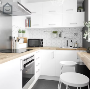 Peinture de rénovation GoodHome multi-supports mat blanc blanc North Pole 2L