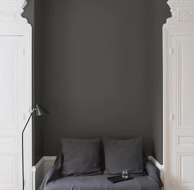 Peinture multisupport murs, plafonds et boiseries Velours de peinture gris fer forgé Libéron 2,5L
