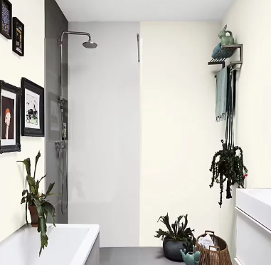 Testeur de peinture Color Resist salle de bains Dulux Valentine satin porcelaine 30ml