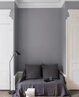 Peinture murs, plafonds et boiseries Velours de peinture gris gustave III Libéron 0,5L