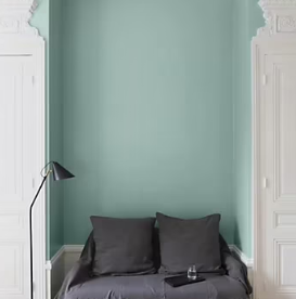Peinture multisupport murs, plafonds et boiseries Velours de peinture vert oxydé Libéron 2,5L