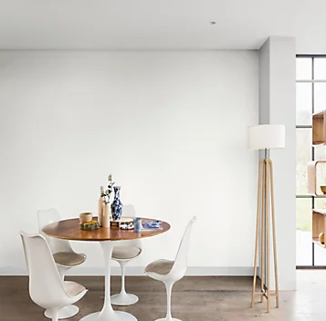 Peinture murs et plafonds phase aqueuse Dulux Valentine satin blanc 5L