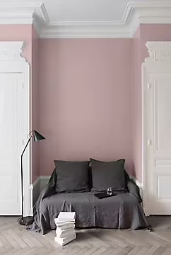 Peinture murs, plafonds et boiseries Velours de peinture rose bagatelle Libéron 2,5L