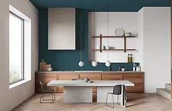 Peinture Plafond Sublimé Tollens mat vert élégance 2L