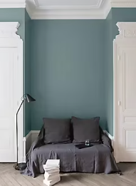 Peinture murs, plafonds et boiseries Velours de peinture bleu neptune Libéron 0,5L