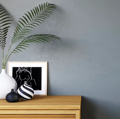 Peinture à effet pailleté GoodHome gris Delaware 2L