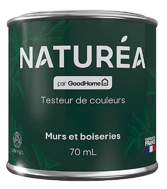 Peinture testeur de couleur Naturéa par GoodHome vieux rose velours 70 ml