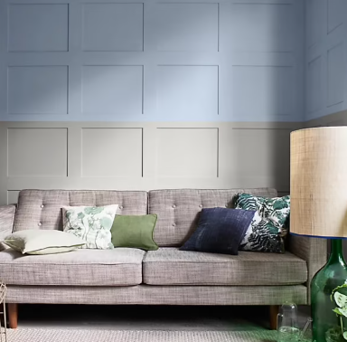 Laque Valénite Dulux Valentine Acrylique satin blanc gris saline 2L