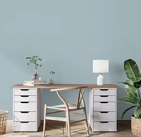 Peinture intérieure Ripolin O'Pur bleu cupcake satin 0,5L