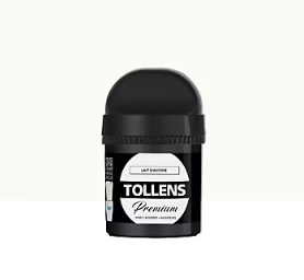 Testeur peinture Tollens premium murs, boiseries et radiateurs lait d'avoine mat 50ml