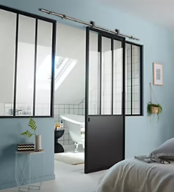 Peinture résistante murs, boiseries et métal GoodHome bleu Toulon mat 0,75L