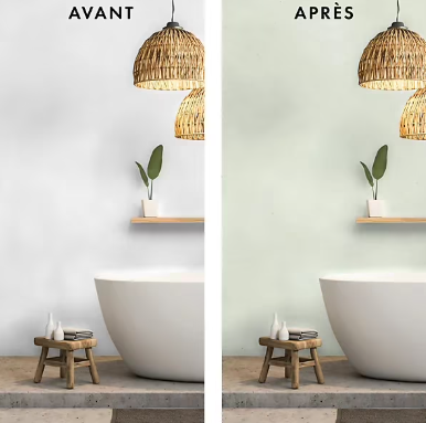 Enduit décoratif Maison Déco Tadelakt vert d'eau 5L