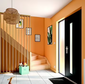 Peinture intérieure couleur murs, boiseries et radiateurs GoodHome mat chueca orange 2.5L