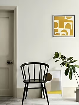 Peinture Valentine murs et boiseries Dulux Valentine vent blanc velouté mat 2L