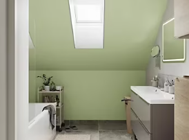 Testeur peinture résistante murs, boiseries et métal GoodHome vert Galway mat 50ml
