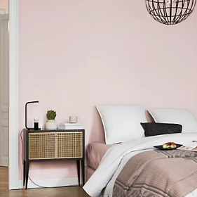 Peinture intérieure couleur murs, boiseries et radiateurs GoodHome mat kyoto rose 2.5L