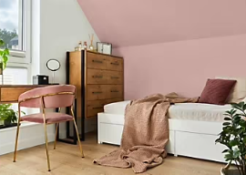Peinture Tollens premium murs, boiseries et radiateurs velours rose vénitien 2,5L