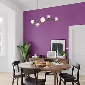 Peinture intérieure couleur murs, boiseries et radiateurs GoodHome mat shizuoka violet 2.5L