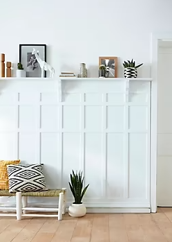 Peinture intérieure ultra couvrante murs, boiseries et radiateurs GoodHome blanc lumineux satin 10L