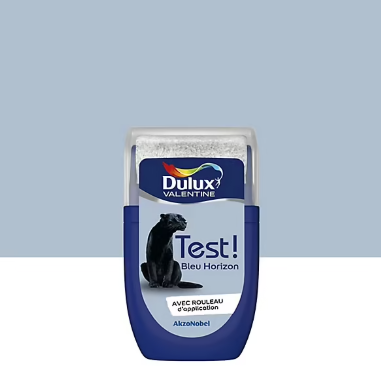 Testeur de peinture Crème de Couleur Dulux Valentine bleu horizon 30ml
