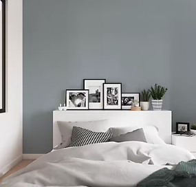Peinture résistante murs, boiseries et métal GoodHome gris Delaware mat 0,75L