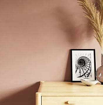 Peinture couleur 2 en 1 velours GoodHome granit rose 2,5L
