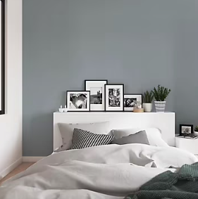 Peinture résistante murs boiseries et métal GoodHome gris Delaware satin 2,5L +20% gratuit