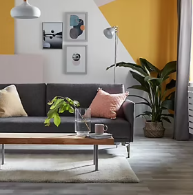 Testeur peinture résistante murs, boiseries et métal GoodHome jaune Gran Via mat 50ml
