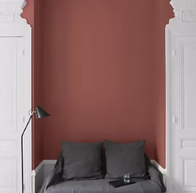 Peinture multisupport murs, plafonds et boiseries Velours de peinture rouge bourgogne Libéron 0,5L