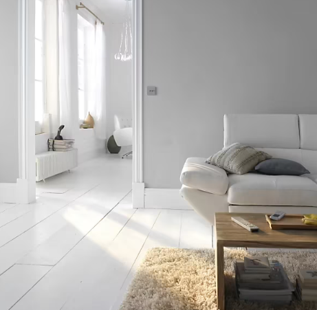 Peinture intérieure couleur murs, boiseries et radiateurs GoodHome mat minneapolis gris 2.5L