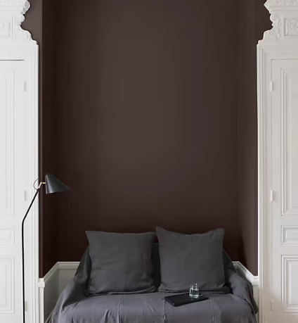 Peinture multisupport murs, plafonds et boiseries Velours de peinture marron palissandre Libéron 2,5L