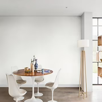 Peinture murs et boiseries Color Resist Dulux Valentine satin blanc pur 2,5L