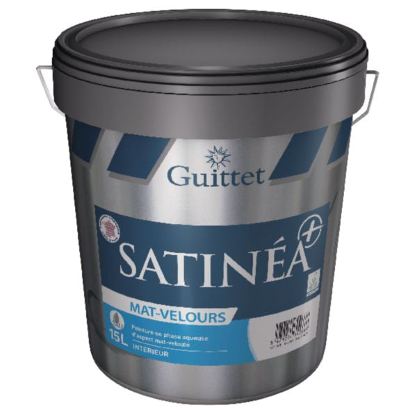 SATINEA+ Acrylic Velvet Matt Paint Calibrated White 15 L