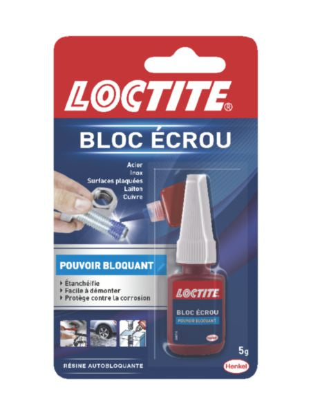 Colle multi-usages bloc écrou 5 ml