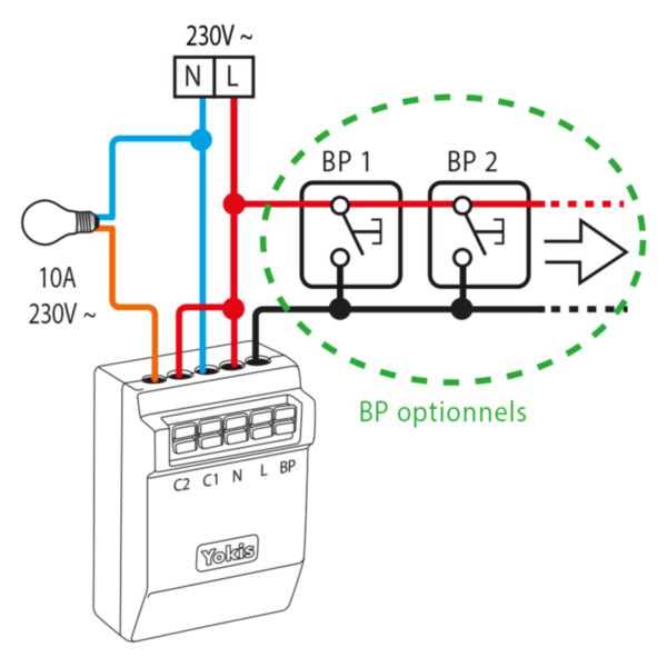TELERUPTEUR 10 A RADIO POWER