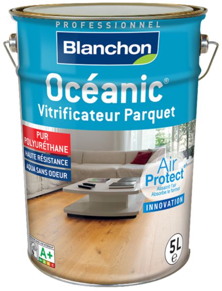 OCEANIC WATER-BASED VARNISH NATURAL WAX 5L POT