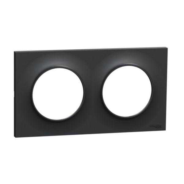 ODACE STYL PLAQUE ANTHRACITE 2POSTE