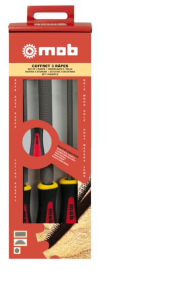 RAPES 200MM - COFFRET ASSORTIMENT 3 PIECES