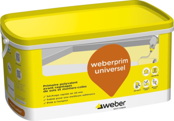 Primaire WEBERPRIM UNIVERSEL seau 5 kg