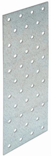 Plaque perforée L. 200 x l. 80 x ép. 2 mm