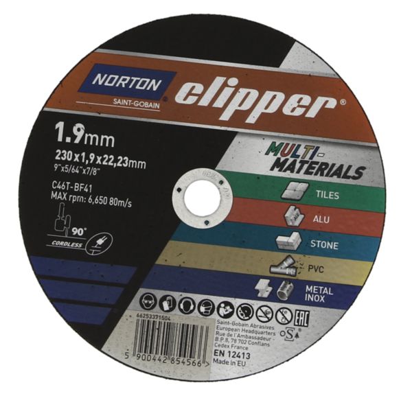 Disque Coupe Tout C46T-230x1.9x22.2