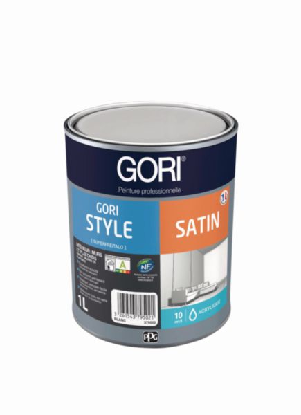 GORISTYLE SATIN Blanc Calibré - 1L