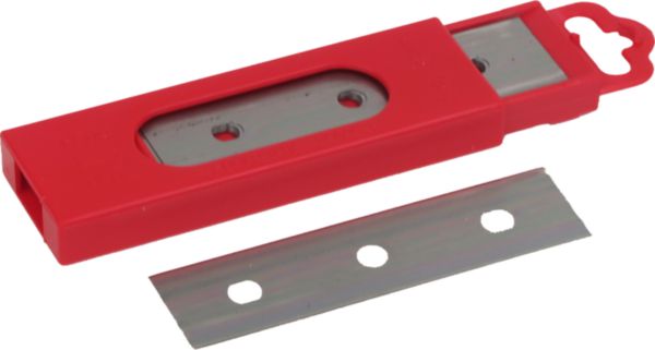 Lame pour grattoir HANDY boîte de 10 pièces L. 8 cm