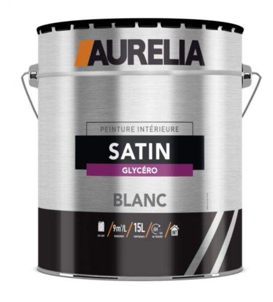 AURELIA peinture glycero satin interieur - 15 litres