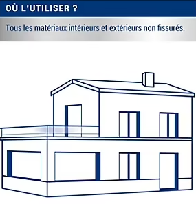 Traitement murs humides et salpêtre intérieur extérieur incolore Ripolin 2,5L